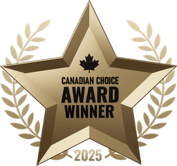 Canadian Choice Award 2025 winner badge